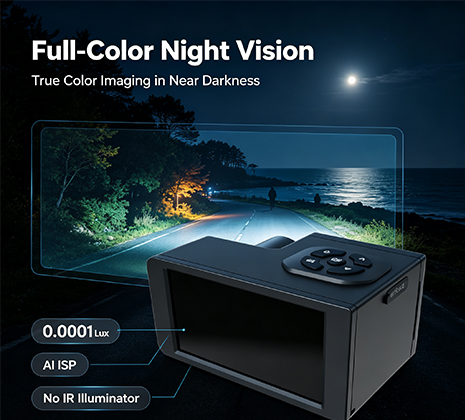 SVE40C Little Black Box Pocket‑Size Full‑Color Night Vision Monocular